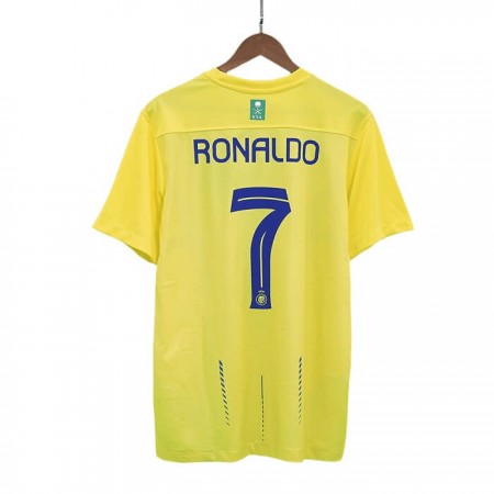 Camisola AL NASSR Ronaldo 7 1º Equipamento 2023-24 Manga Curta